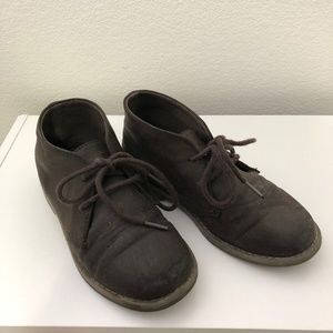 Children's Place Boys Brown Brandley Chukka Boots